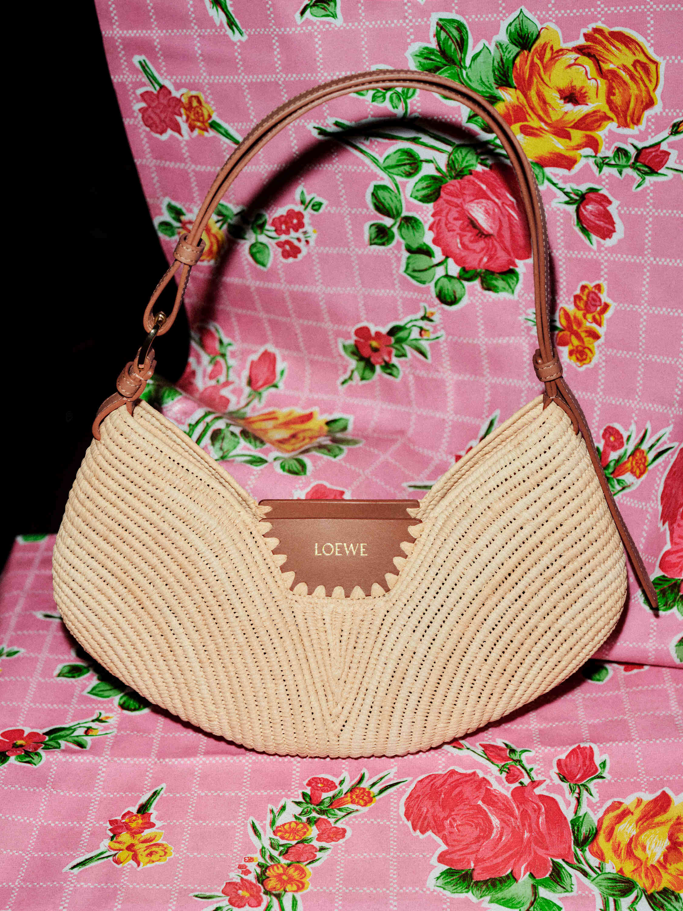 レディース 高級かごバッグ | デザイナーラフィアバッグ - LOEWE